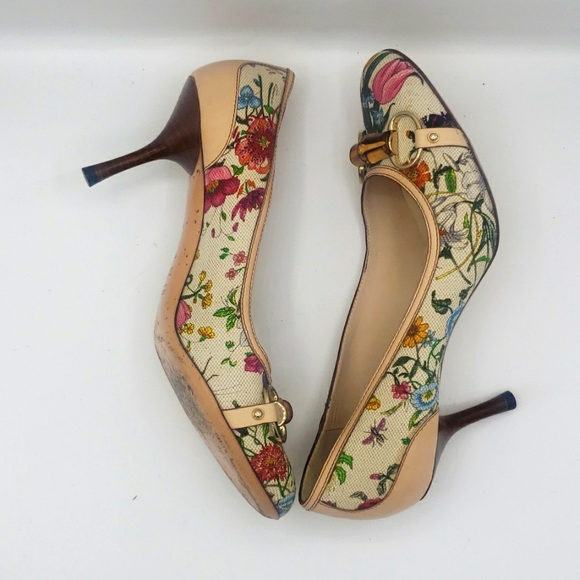 Gucci size 8 1/2 color multi USED 100% AUTHENTIC - Picture 6 of 10